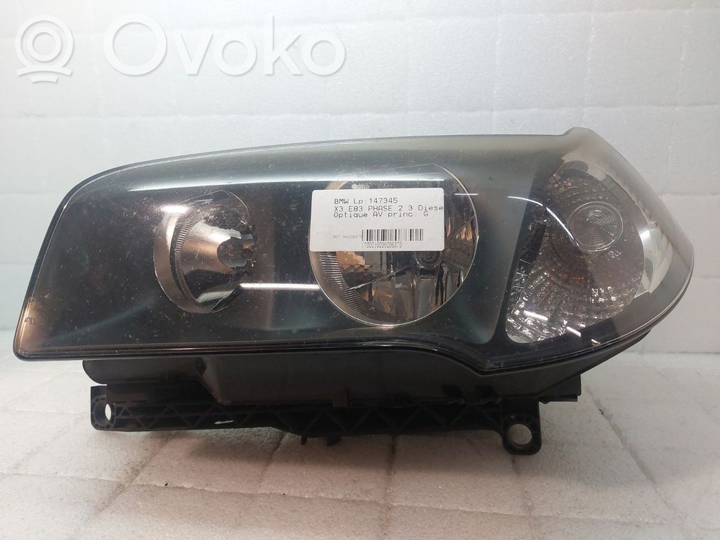 BMW X3 E83 Headlight/headlamp 
