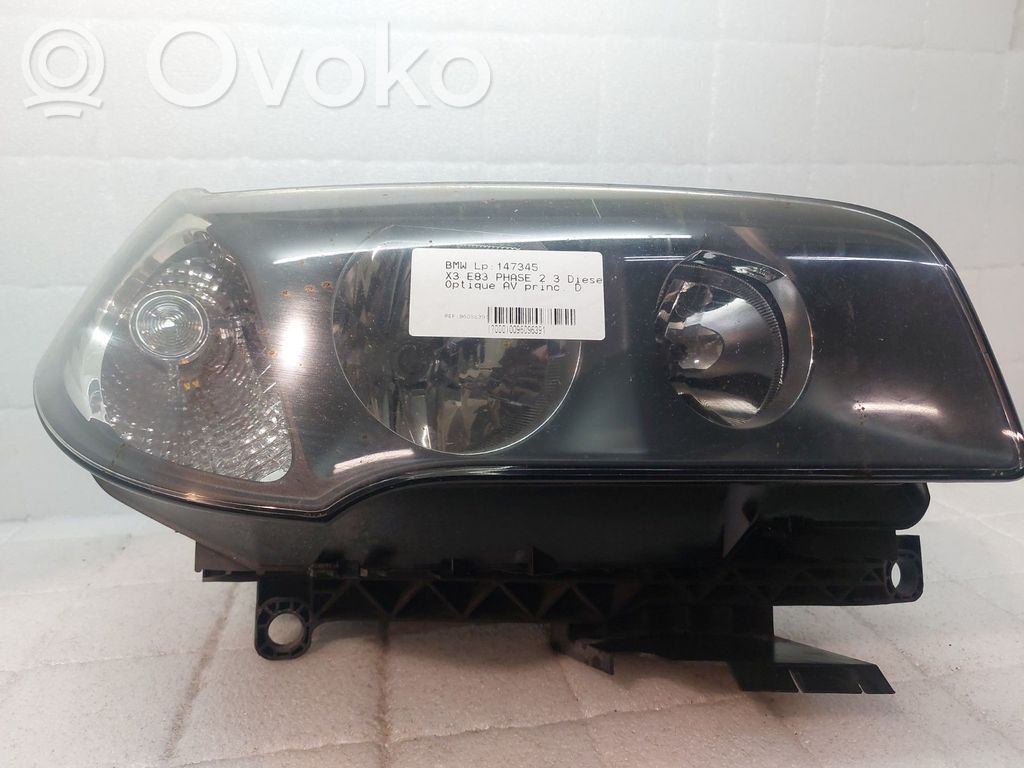 BMW X3 E83 Headlight/headlamp 