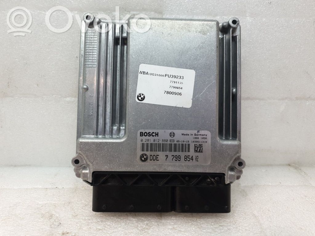 BMW 1 E81 E87 Engine control unit/module 