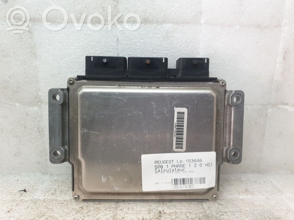 Peugeot 508 Sterownik / Moduł ECU 