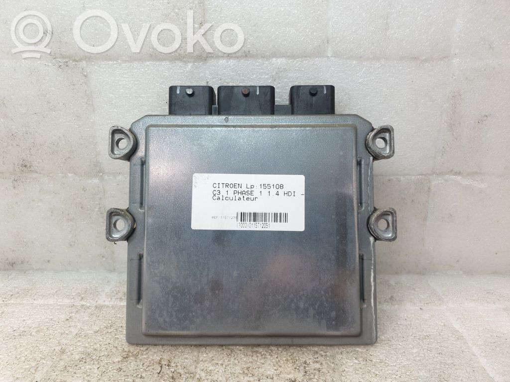 Citroen C3 Engine control unit/module 