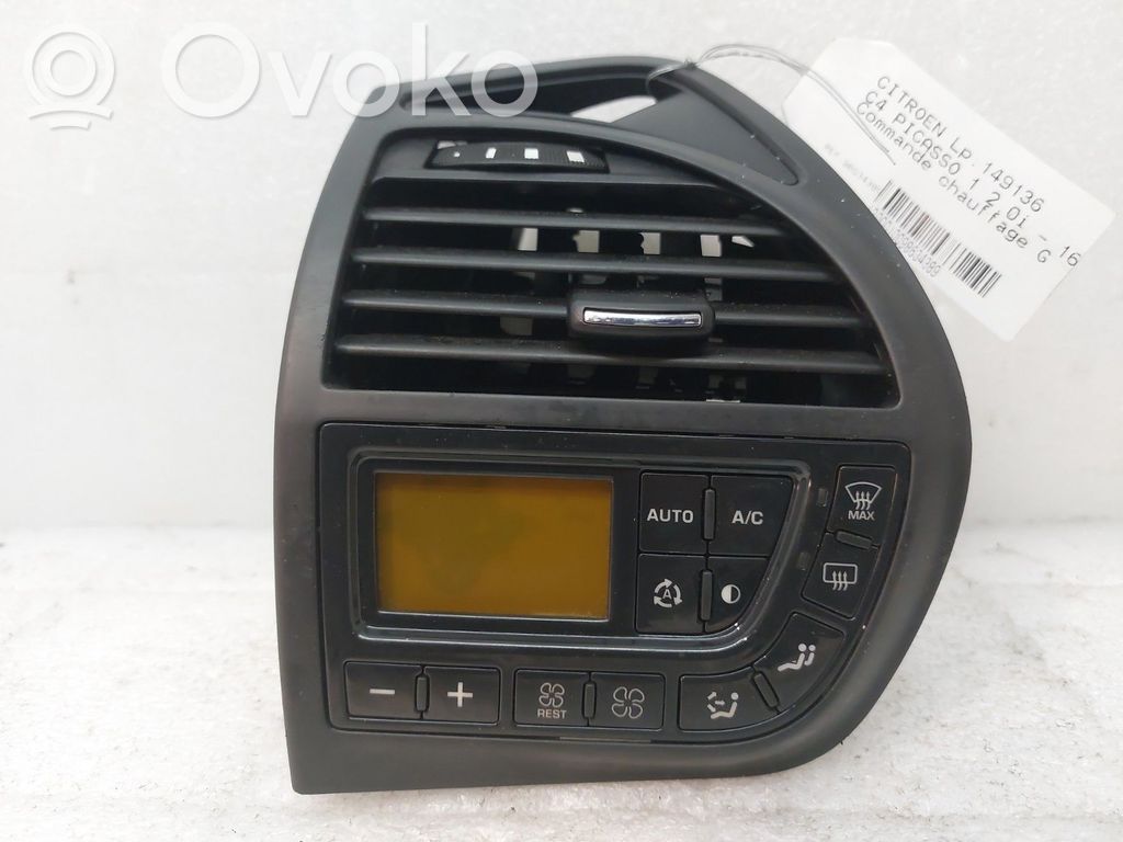 Citroen C4 I Picasso Climate control unit 