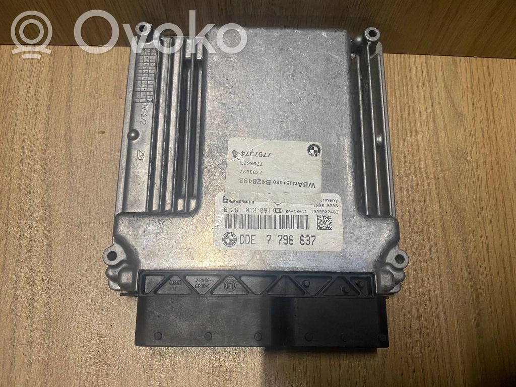 Dzinēja vadības bloks   0281012091,7796637