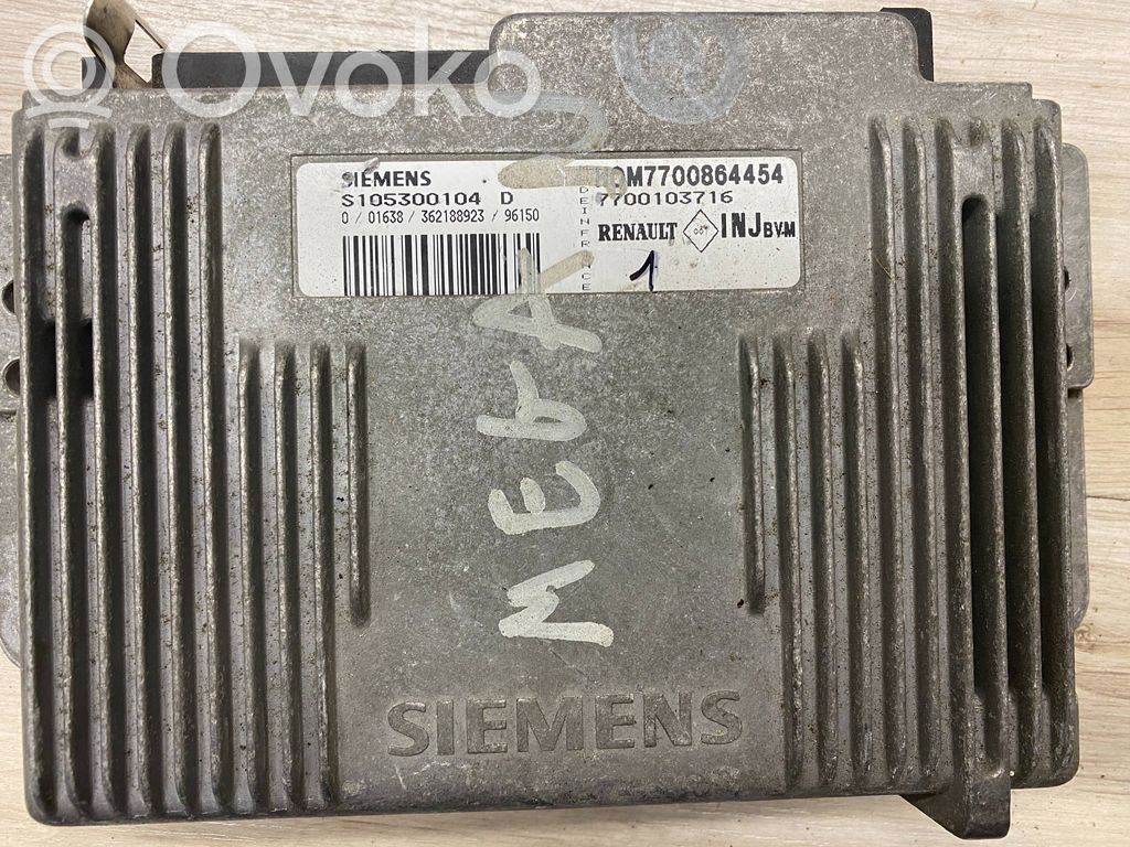 Renault Megane I Engine control unit/module 