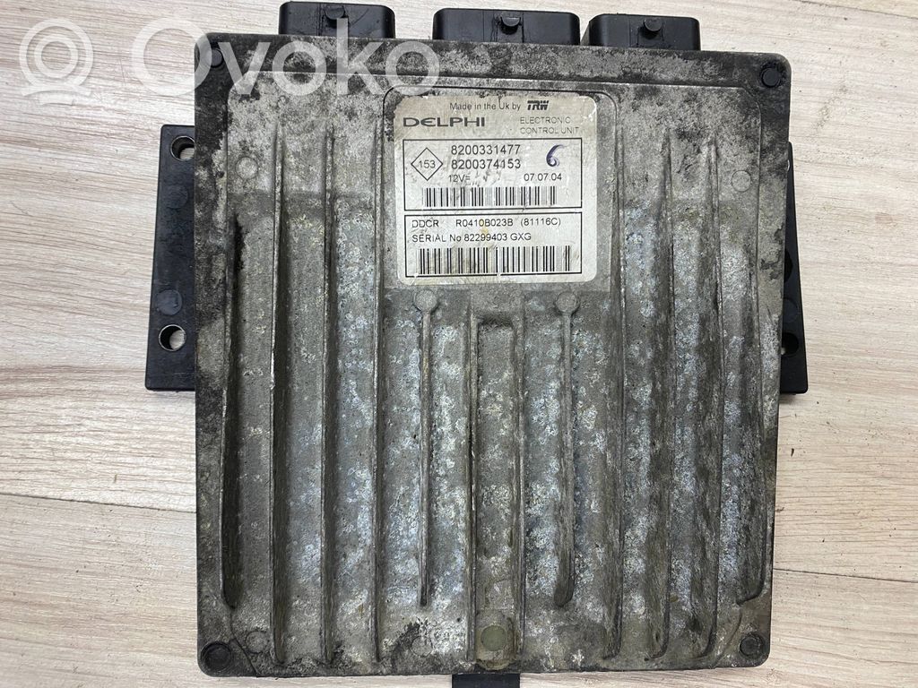 Renault Megane II Sterownik / Moduł ECU 