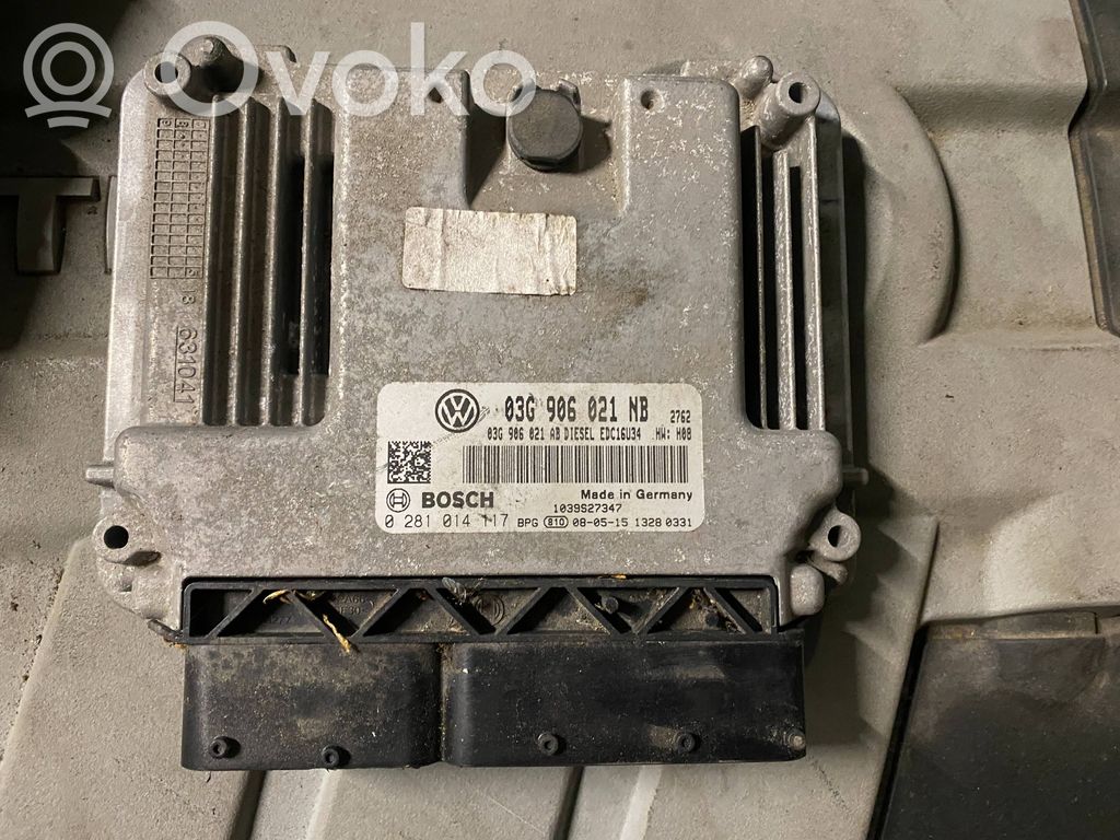 Engine control unit/module   03G906021NB,0281014117,03G906021AB