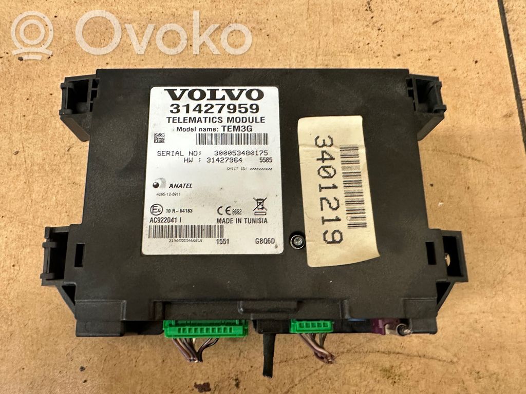 Volvo V40 Other control units/modules 