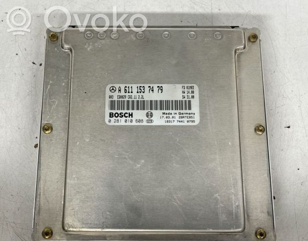 Mercedes-Benz C W203 Engine control unit/module 