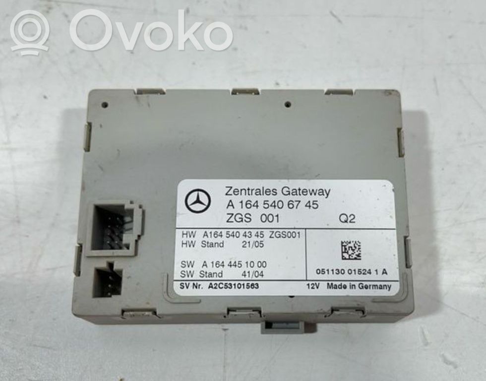 Mercedes-Benz ML W164 Moduł sterowania Gateway 