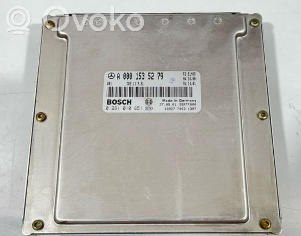 Mercedes-Benz C W203 Engine control unit/module 