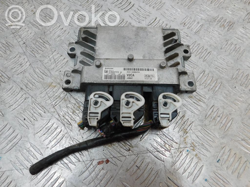 Engine control unit/module   AV2112A650CA,J38AC,V2CA