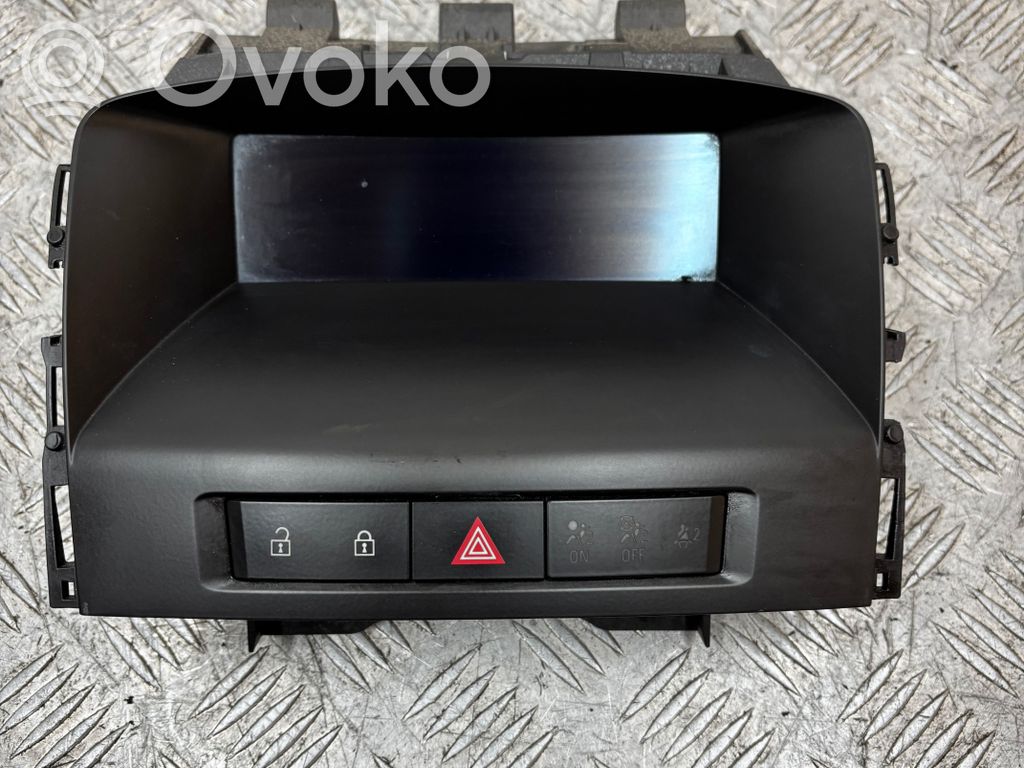 Opel Astra J Monitor / wyświetlacz / ekran 