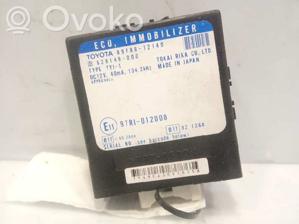 Unidad de control/módulo del motor   8978012140,626149000