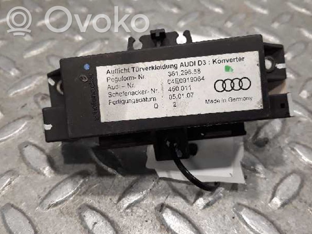 Audi A8 S8 D3 4E Centralina/modulo del motore 