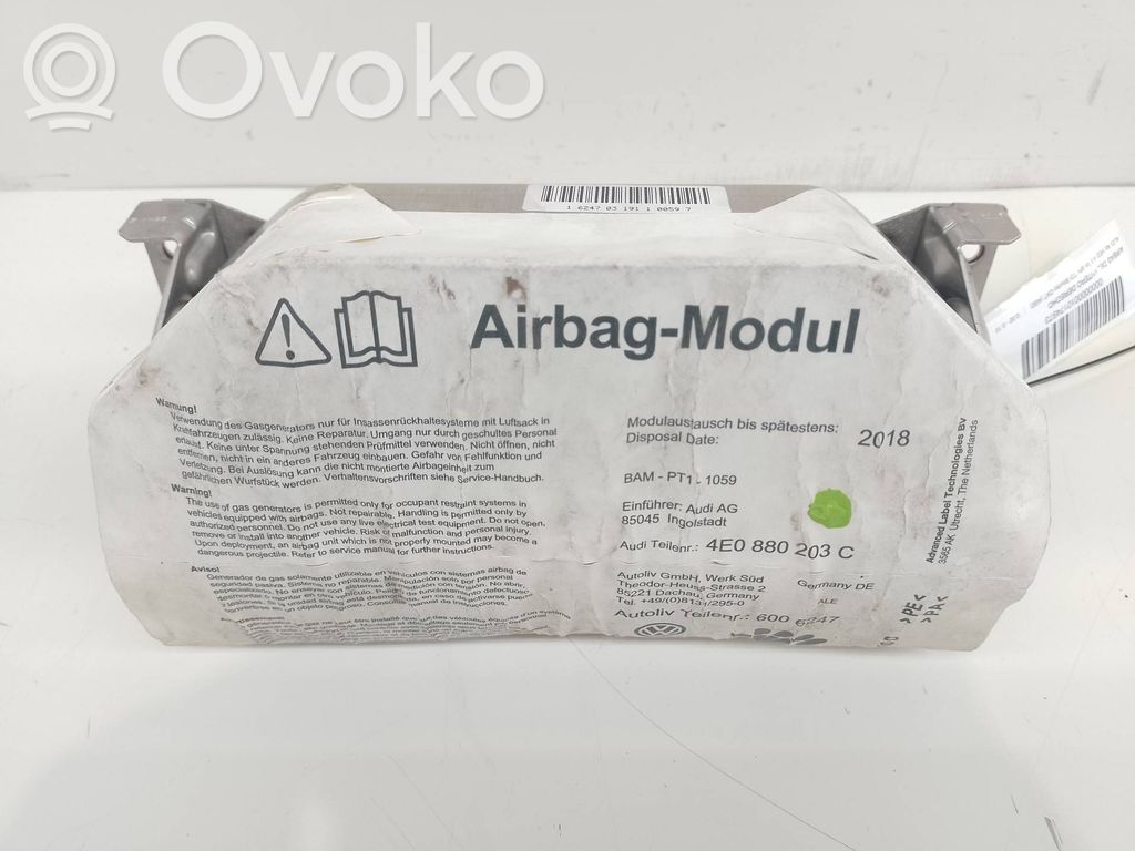 Audi A8 S8 D3 4E Airbag lateral 