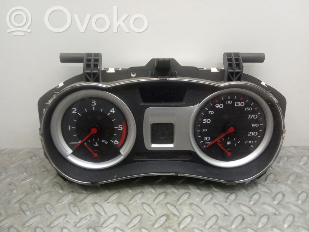 Renault Clio III Compteur de vitesse tableau de bord 