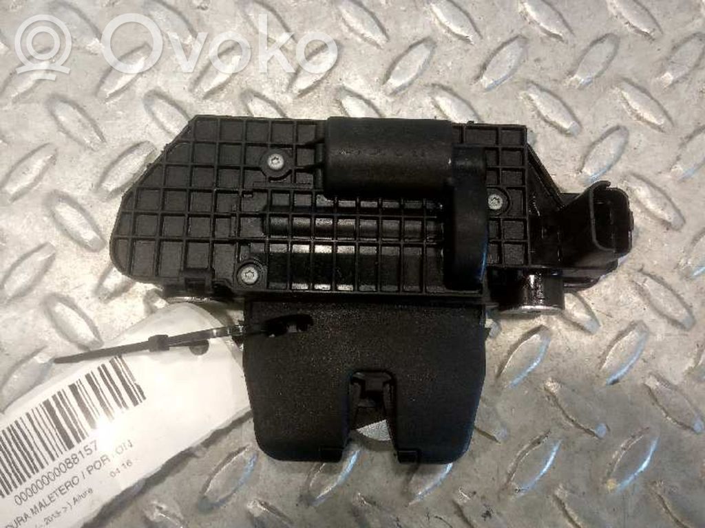 Peugeot 2008 I Tailgate lock latch 