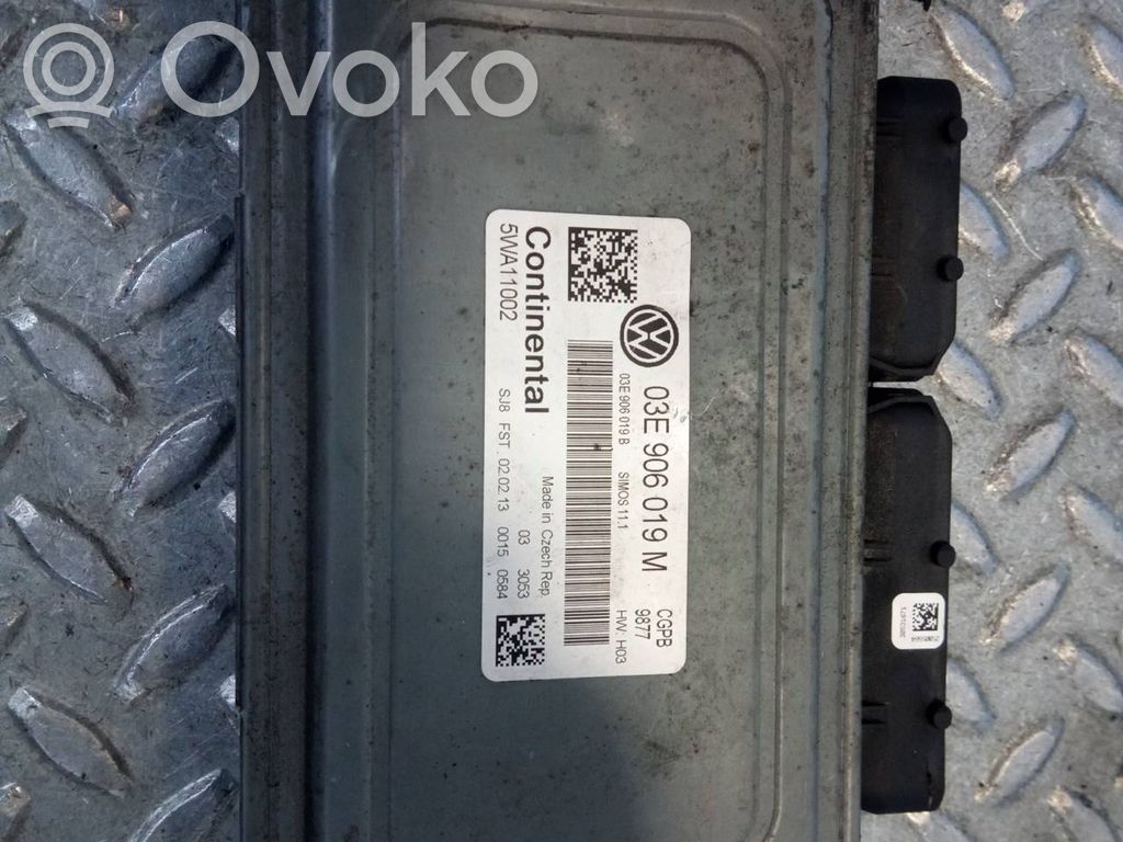 Volkswagen Polo V 6R Centralina/modulo chiusura centralizzata portiere 