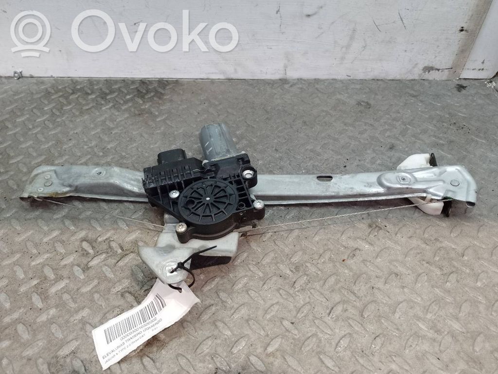 Jaguar X-Type Mechanizm podnoszenia szyby tylnej bez silnika 