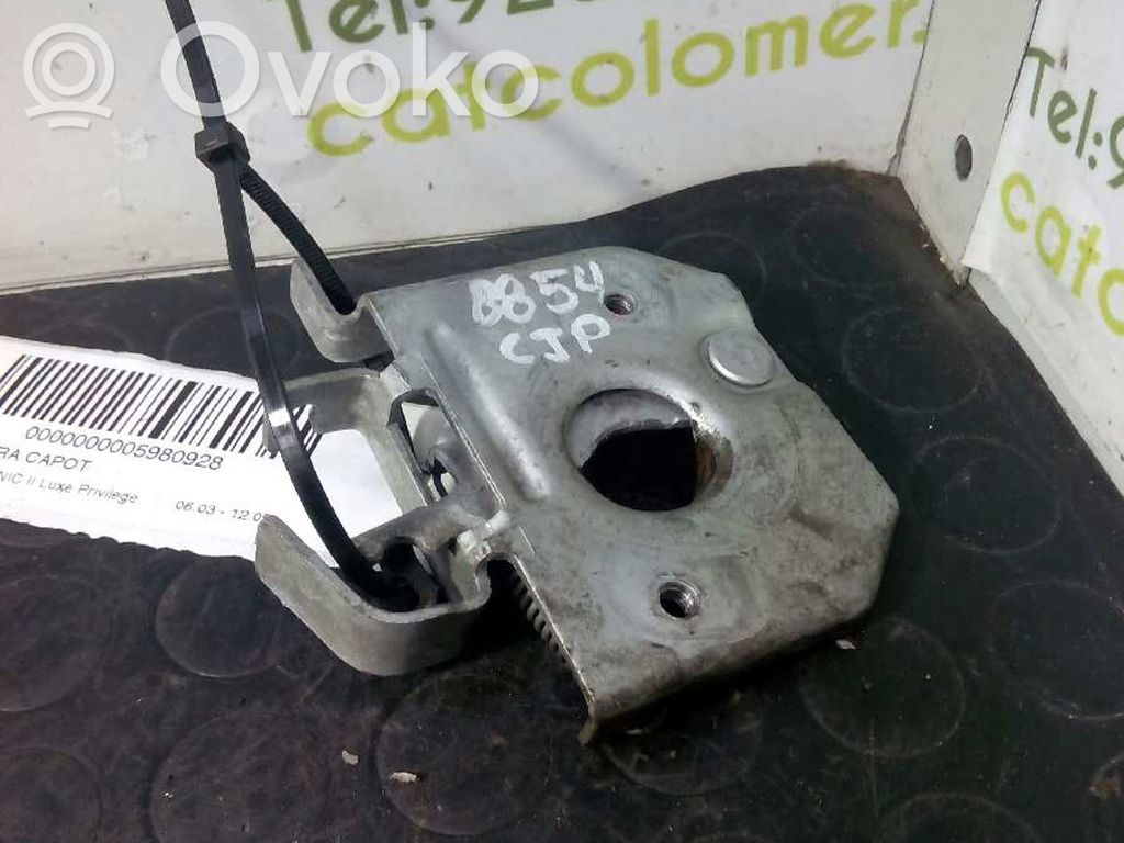 Cerradura de capó