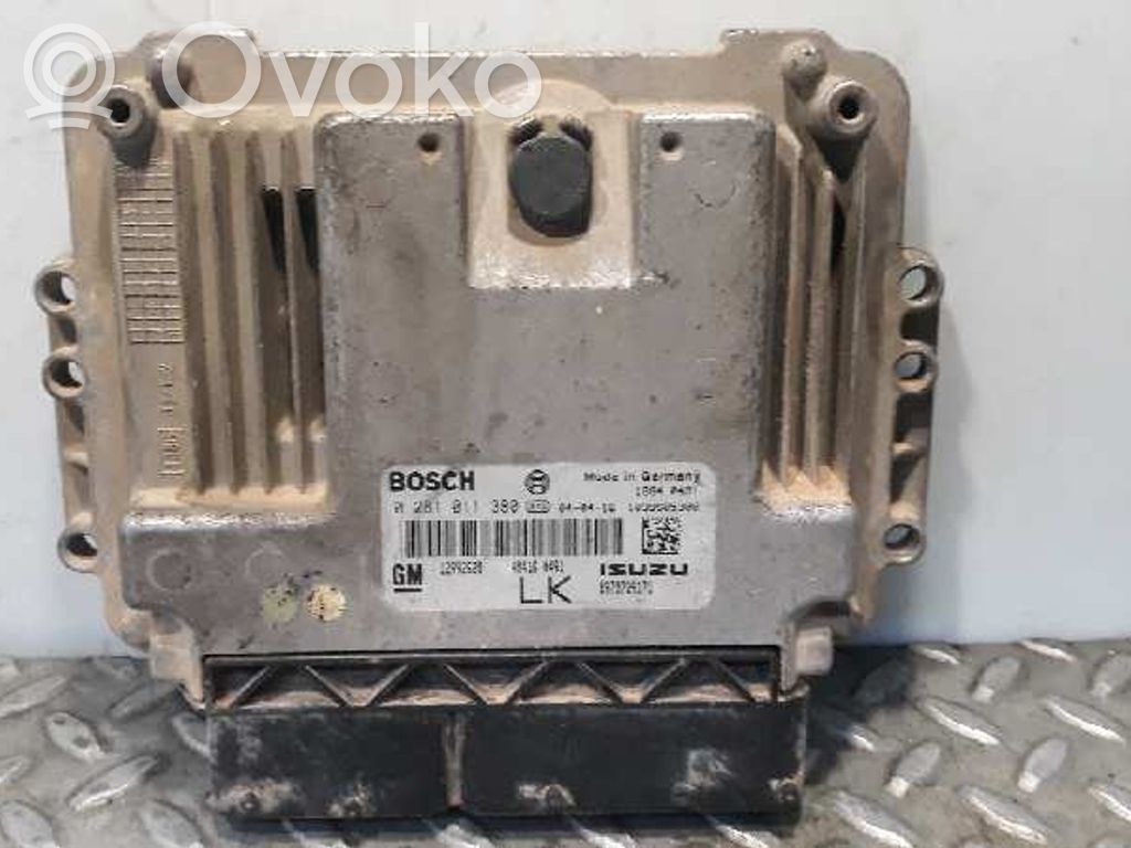 Opel Astra G Unité de commande / module de verrouillage centralisé porte 