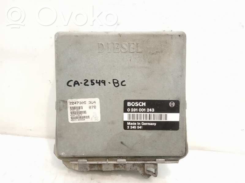 Unidad de control/módulo del motor   0281001243,0281001243,2245541