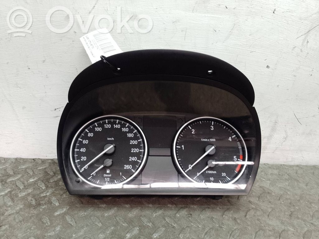 BMW 3 E90 E91 Speedometer (instrument cluster) 