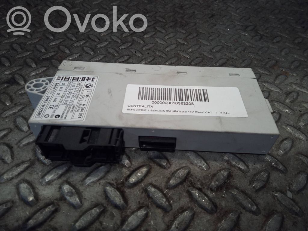 BMW 1 E81 E87 Unidad de control/módulo del motor 