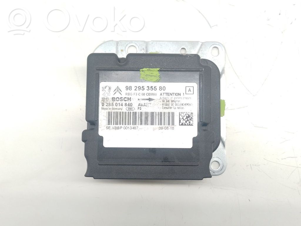 Unitate/modul de comandă airbaguri   9829535580,9829535580,9829535580