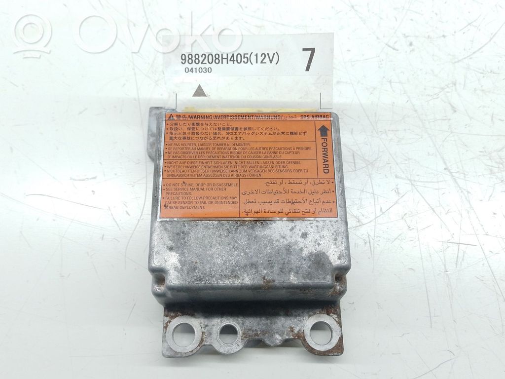 Nissan X-Trail T30 Centralina/modulo airbag