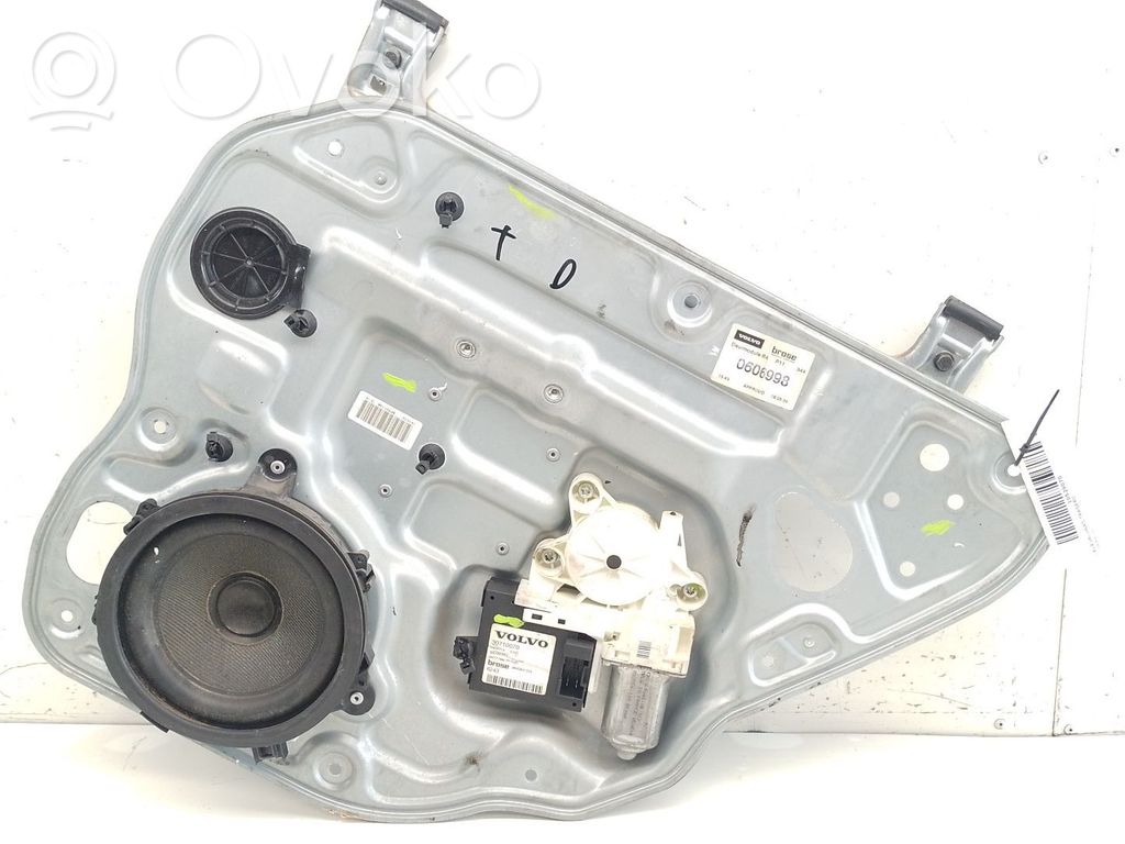 Volvo S40, V40 Alzacristalli della portiera posteriore con motorino 