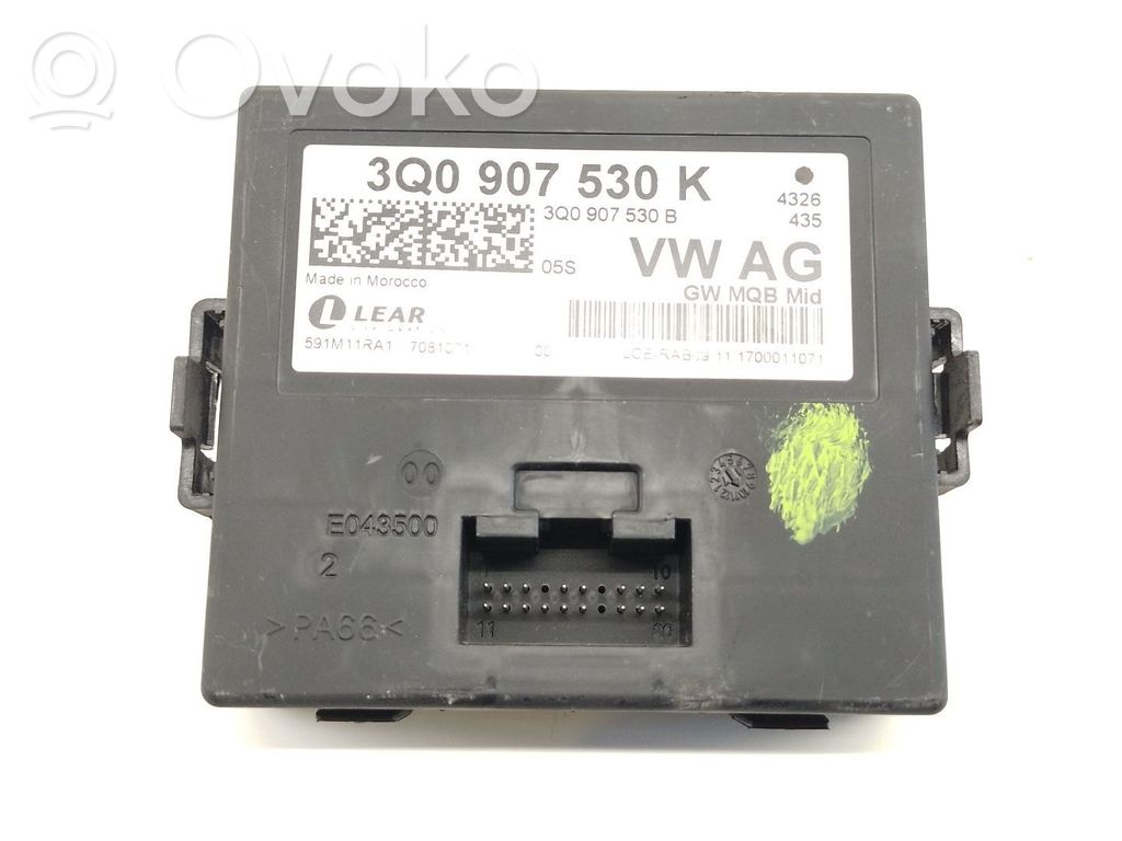 Skoda Octavia Mk3 (5E) Alte unități/module de control 