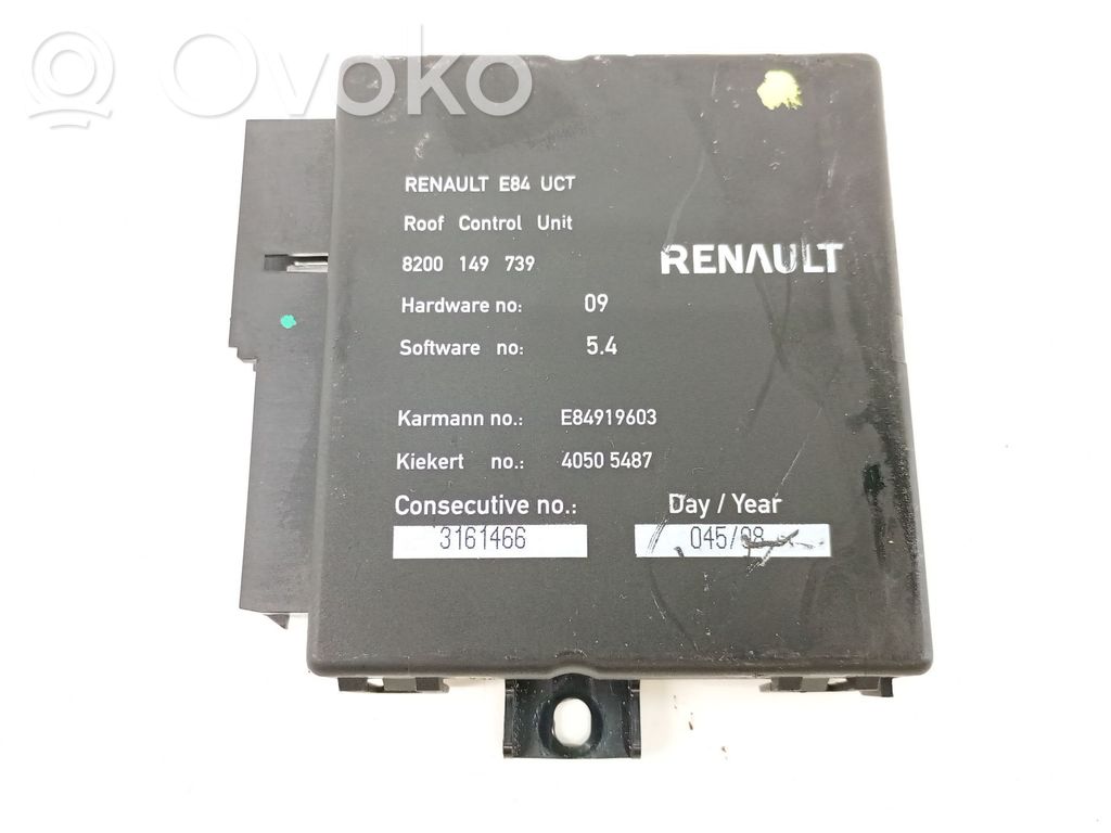 Renault Megane II Unidad de control/módulo del motor 
