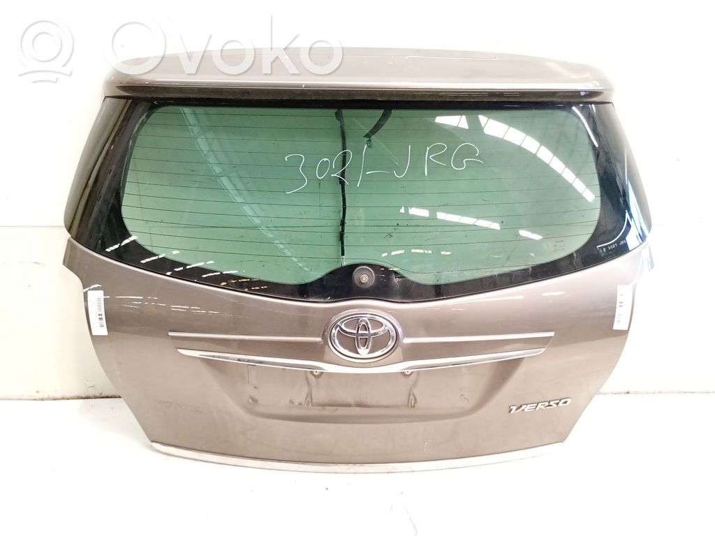Toyota Verso Tylna klapa bagażnika 