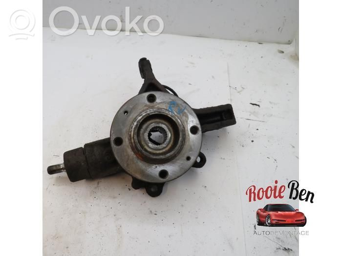 Front wheel hub spindle knuckle