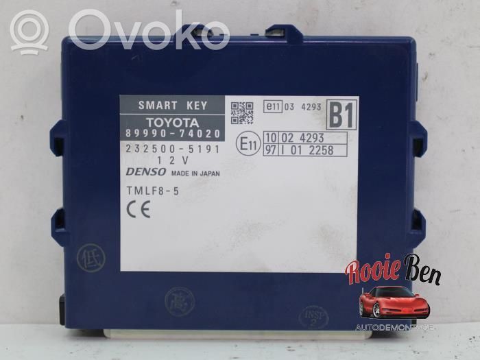 Toyota iQ Unité de commande / module de verrouillage centralisé porte 