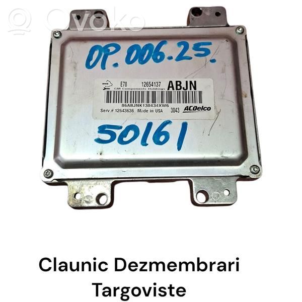 Engine control unit/module ECU   12654137,12654137,OP0062550161