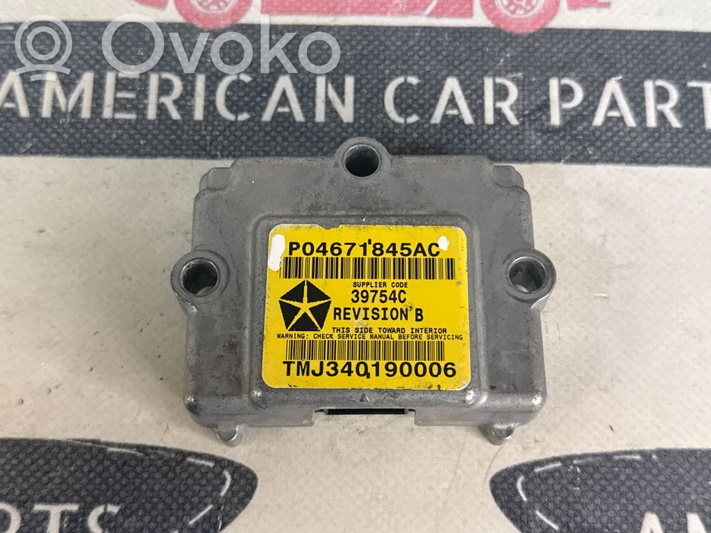 Airbagsensor Crashsensor Drucksensor   P04671845AC,39754C,TMJ340190006