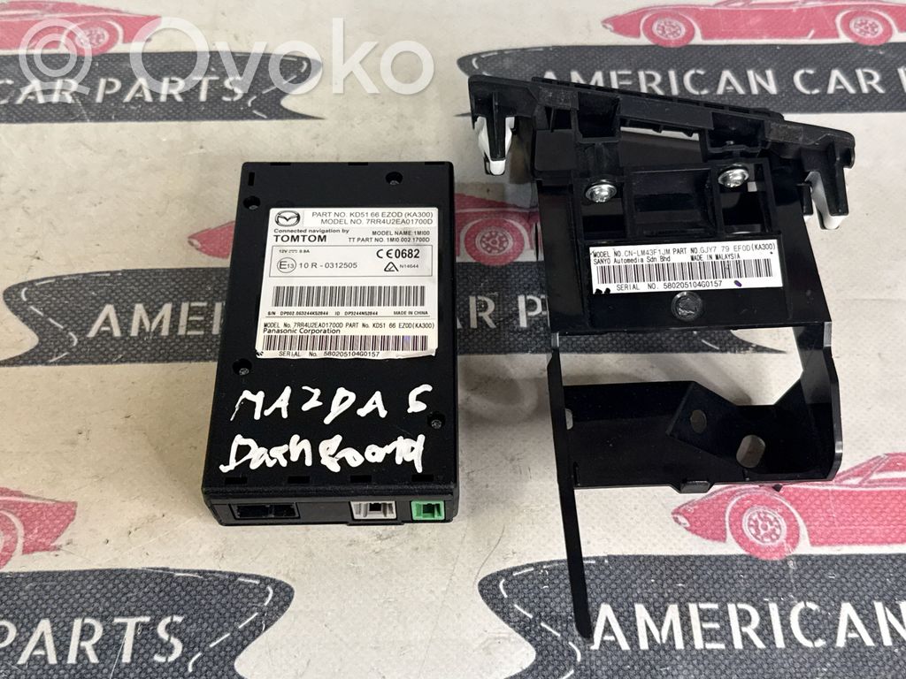 Mazda 6 GPS navigation control unit/module 