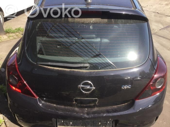 Opel Corsa D Tylna klapa bagażnika 