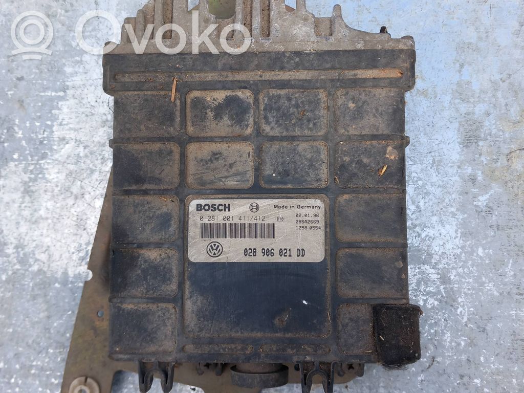 Engine control unit/module   028906021DD,0281001411,28SA2669
