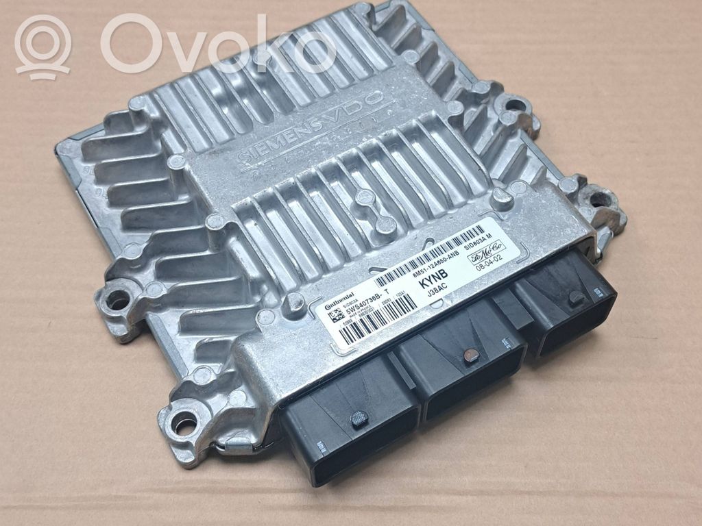 Engine control unit/module   8M5112A650ANB,SID803AM,5WS40736B