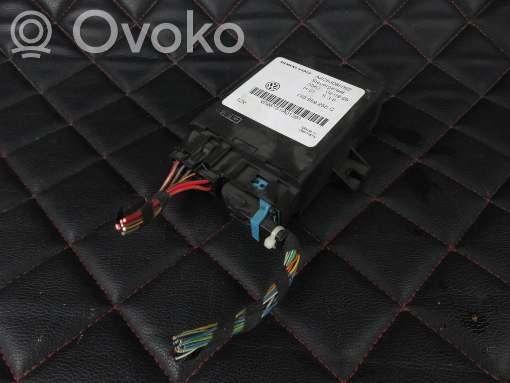 Jednostka sterująca dachem kabrioletu   1Y0959255C,A2C53085862,V026T51R01361