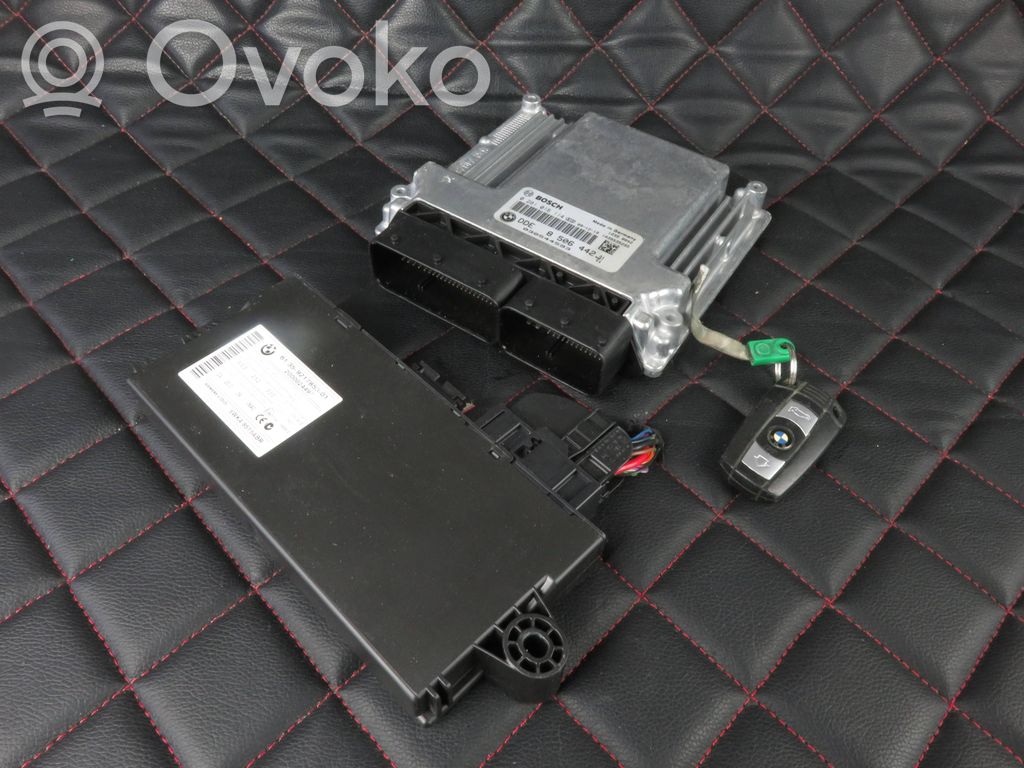 BMW X1 E84 Juego de cerradura y set ECU del motor 