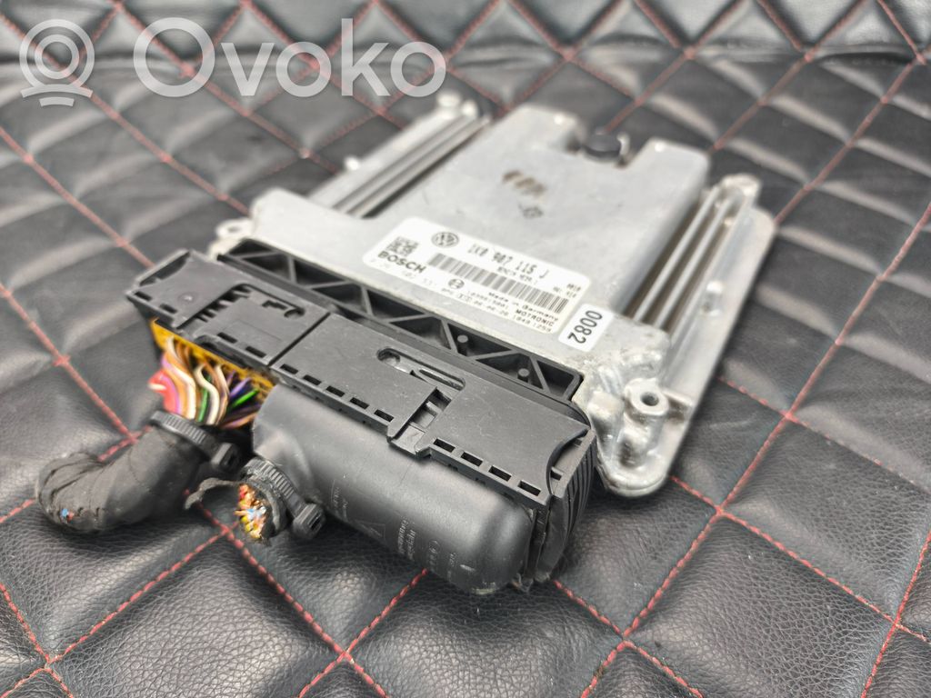 Engine control unit/module ECU   1K0907115J,1039S15801,0261S02331