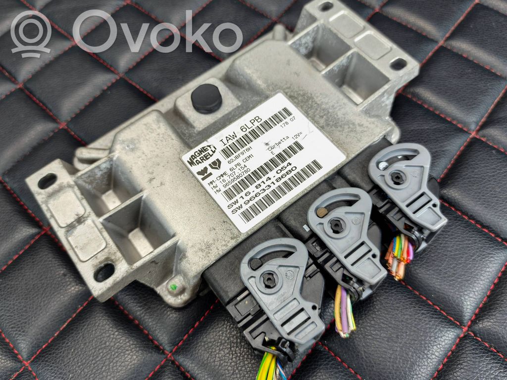 Engine control unit/module   9663318680,9659580780