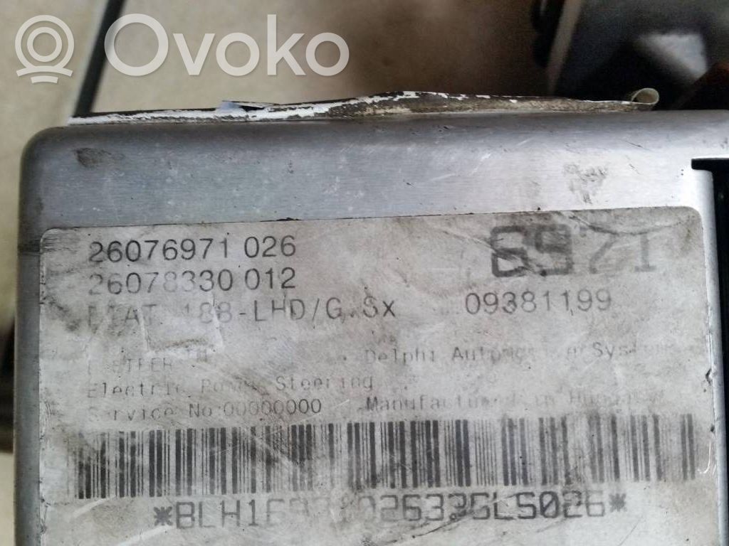 Fiat Punto (188) Power steering control unit/module 