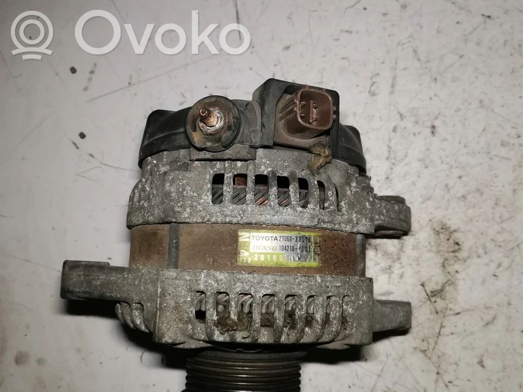 Toyota Corolla E120 E130 Generatorius 