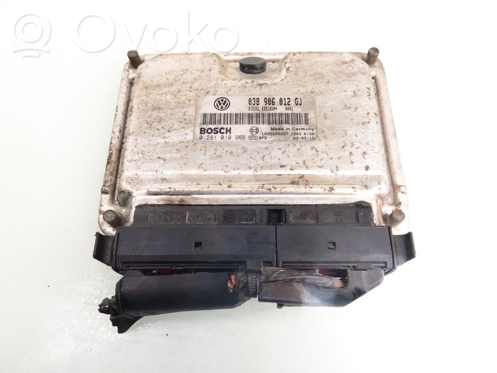 Skoda Fabia Mk1 (6Y) Engine control unit/module 