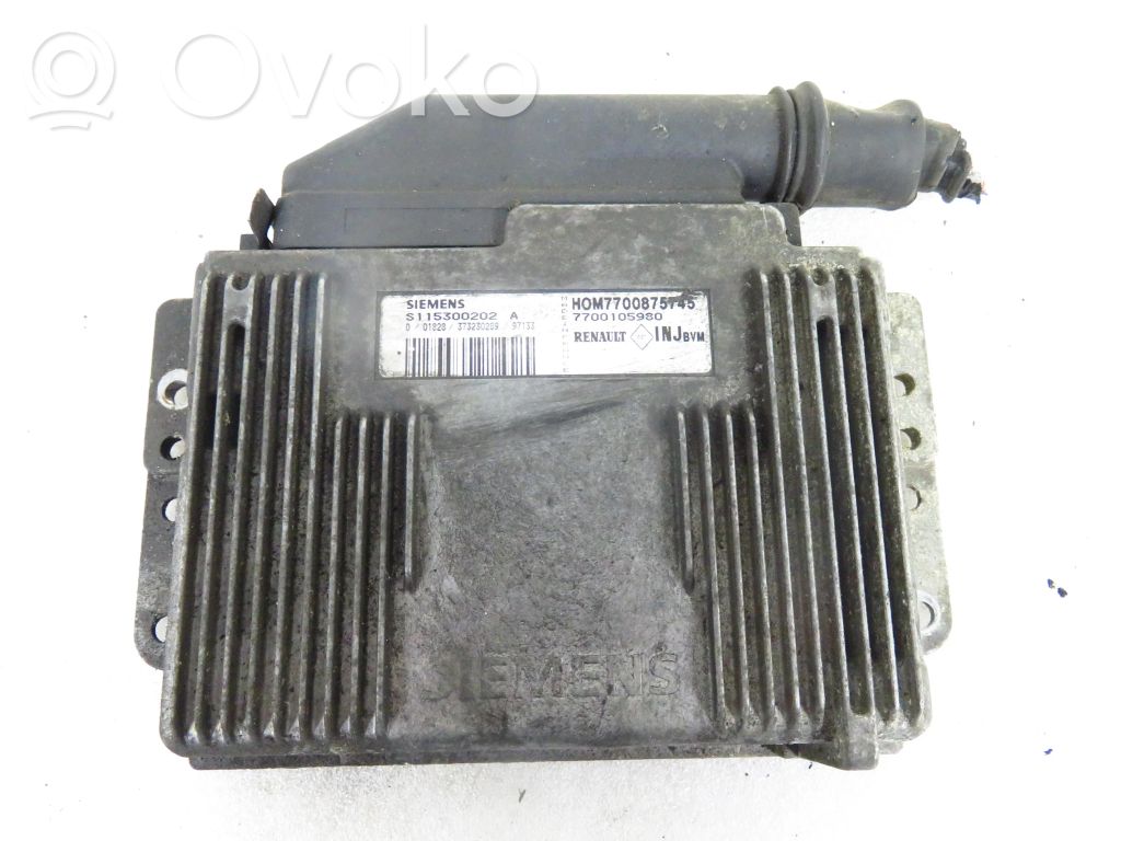 Engine control unit/module   S115300202,7700105980